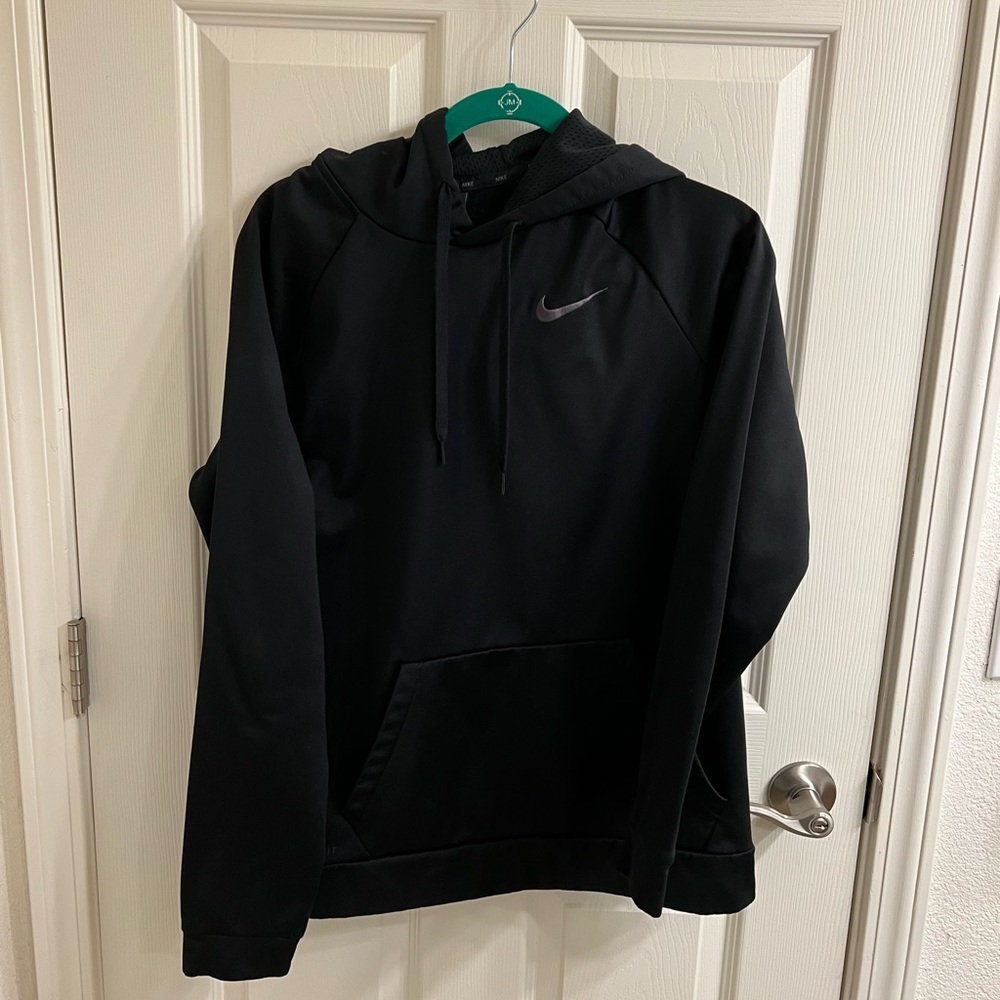 Black Nike Dri-Fit Long-Sleeve Hoodie